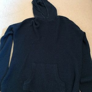 Dark Green Long Sleeve Hoodie